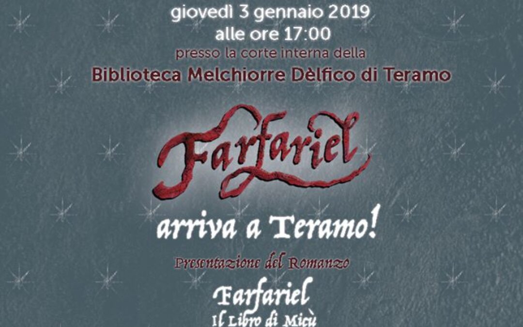 Farfariel: presentazione Teramo